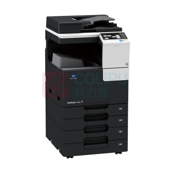 柯尼卡美能达 KONICA MINOLTA 复印机 C7222 双面输稿器+双纸盒+工作台 