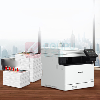 佳能 CANON A4彩色激光多功能一体机 iC MF752Cdw (打印、复印、扫描、自动双面)