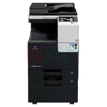 柯尼卡美能达 KONICA MINOLTA 商用办公大型A3彩色复印机 C226 标配+输稿器+工作底柜+国产无线网卡 