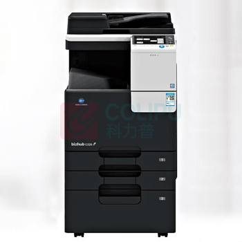 柯尼卡美能达 KONICA MINOLTA 商用办公大型A3彩色复印机 C226 标配+输稿器+工作底柜+国产无线网卡 