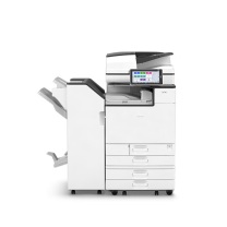 理光 RICOH 彩色数码复合机 (A3彩色 主机+送稿器+四纸盒+搭桥单元+2000页小册子装订器) IM C3500 体积(宽X深x高)587mmx685mmx788mm 