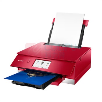 佳能 CANON 无线家用彩色喷墨多功能照片一体机 TS8380t (红色)