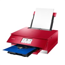 佳能 CANON 无线家用彩色喷墨多功能照片一体机 TS8380t (红色)
