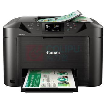 佳能 CANON 高速商用喷墨多功能一体机 MB5180 A4黑色双面无线有线打印复印扫描传真 (黑色)