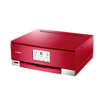 佳能 CANON 彩色喷墨多功能一体机 TS8380t (红色) (打印/复印/扫描/自动双面/无线)