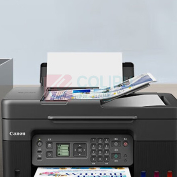 佳能 CANON 大容量加墨式彩色多功能家庭办公传真一体机 (微信远程/双频WiFi) G4870