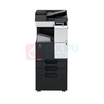 柯尼卡美能达 KONICA MINOLTA 复印机黑白网络打印机 BH287 【主机+输稿器+双纸盒+工作台】