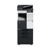 柯尼卡美能达 KONICA MINOLTA 复印机黑白网络打印机 BH287 【主机+输稿器+双纸盒+工作台】