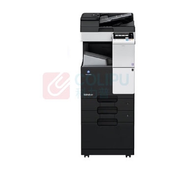柯尼卡美能达 KONICA MINOLTA 复印机黑白网络打印机 BH287 【主机+输稿器+双纸盒+工作台】
