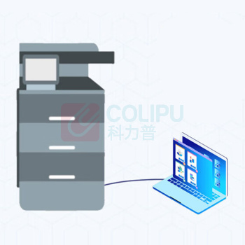 汉光 复合机 BMF6400V1.0 标配主机+双面输稿器+双纸盒+工作台 A3黑白多功能数码 (黑灰色)
