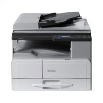 理光 RICOH 黑白激光多功能一体机 MP2014ADN (双面打印)主机+送稿器+有线网卡A3 (白色)