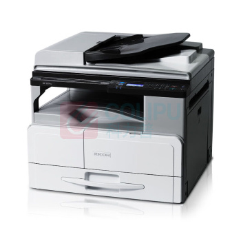 理光 RICOH 黑白激光多功能一体机 MP2014ADN (双面打印)主机+送稿器+有线网卡A3 (白色)