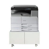 理光 RICOH 黑白激光多功能一体机 MP2014N 双纸盒+工作台A3打印复印扫描 (白色)