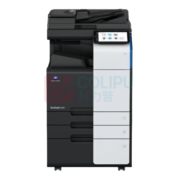 柯尼卡美能达 KONICA MINOLTA 复合机 bizhub C301i 主机+双面输稿器+双纸盒+原装工作台 BHsecure含1年原厂服务