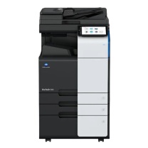 柯尼卡美能达 KONICA MINOLTA 复合机 bizhub C301i 主机+双面输稿器+双纸盒+原装工作台 BHsecure含1年原厂服务