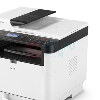 理光 RICOH A4黑白激光多功能一体机 M 320 (打印、复印、扫描)