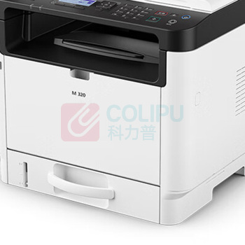 理光 RICOH A4黑白激光多功能一体机 M 320 (打印、复印、扫描)