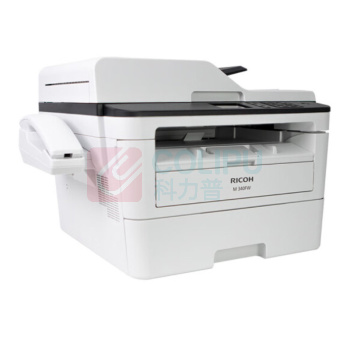 理光 RICOH 黑白激光一体机 M 340FW A4 (自动双面打印/输稿器/有线/无线网络打印/单纸盒)