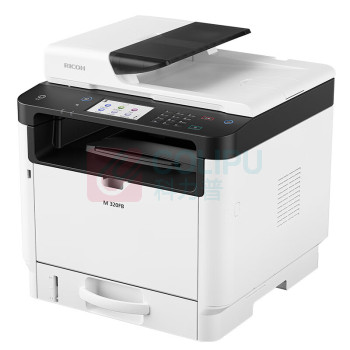 理光 RICOH A4黑白激光一体机 M 320FB (白)
