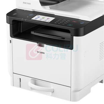 理光 RICOH A4黑白激光一体机 M 320FB (白)