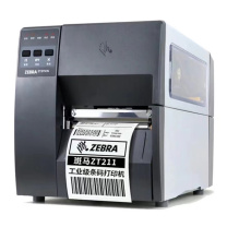 Zebra 斑马工业级资产固定标签打印机 ZT211 203DPI