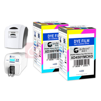 固得卡 GUDECARD 证卡打印机色带 XD300YMCKO XR260D/160Pro 彩色