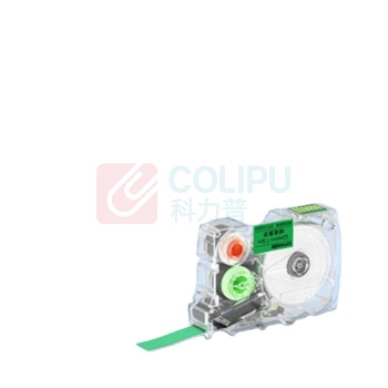 硕方 SUPVAN G系列标签纸 G02013 12mm*7.5m (绿底黑字)
