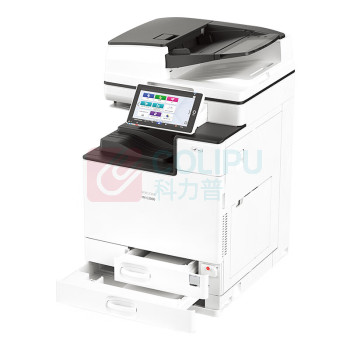理光 RICOH 彩色低速数码复印机 IM C2000 双纸盒、双面输稿器、工作台