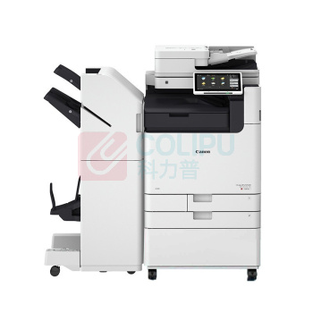 佳能 CANON 彩色数码复印机 iRADV DXC5850 双纸盒+工作台+鞍式装订 (白色)