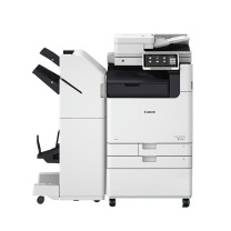 佳能 CANON 彩色数码复印机 iRADV DXC5850 双纸盒+工作台+鞍式装订 (白色)