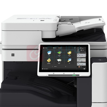 佳能 CANON 彩色数码复印机 iRADV DXC5850 双纸盒+工作台+鞍式装订 (白色)