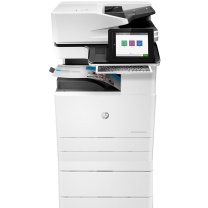 惠普 HP A3彩色数码复合机 Color LaserJet Managed Flow MFP E77825Z  (含选配件Y1F97A底座双纸盒+Y1G07A小册子装订器+Y1G23A第二出纸单元)(打印 复印 扫描)