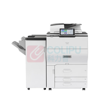理光 RICOH A3彩色数码复合机 IM C8010 (白色) (主机+双面同步送稿器+3000页小册子装订器)