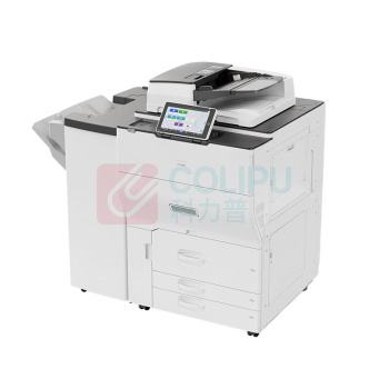 理光 RICOH A3彩色数码复合机 IM C8010 (白色) (主机+双面同步送稿器+3000页小册子装订器)