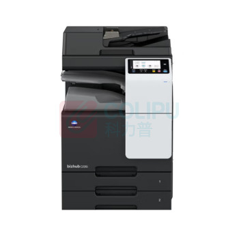 柯尼卡美能达 KONICA MINOLTA A3彩色复印机 大型打印机复合机一体机 C226i 22张/分钟 A3  主机+输稿器+四纸盒