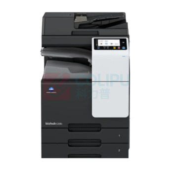 柯尼卡美能达 KONICA MINOLTA 彩色低速数码复印机 双面自动输稿器+双纸盒+工作底柜 bizhub C226i A3