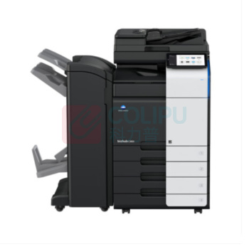 柯尼卡美能达 KONICA MINOLTA bizhub A3彩色数码复合机(双面输稿+双纸盒+50页装订+工台)柯美复印机 C300i