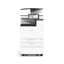 理光 RICOH 彩色中速数码复印机 IM C3000 双纸盒、双面输稿器、工作台