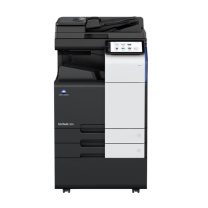 柯尼卡美能达 KONICA MINOLTA 彩色中速数码复印机 bizhub C301i (含双面输稿器+双纸盒+工作台)