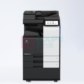 柯尼卡美能达 KONICA MINOLTA 彩色中速数码复印机 bizhub C301i (含双面输稿器+双纸盒+工作台)