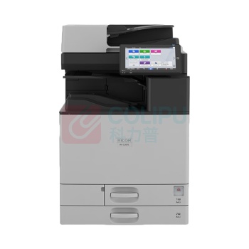 理光 RICOH 多功能彩色复印机 IM C3010 双纸盒+自动双面输稿器 A3 (灰色)