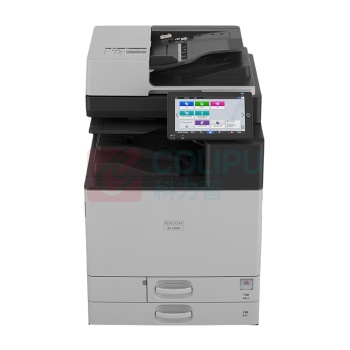 理光 RICOH 多功能彩色复印机 IM C3010 双纸盒+自动双面输稿器 A3 (灰色)