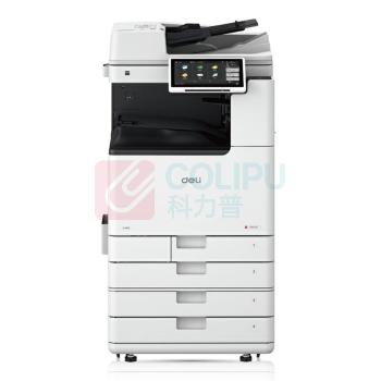 得力 deli 复合机 M351CR+AW1+AE1 A3彩色激光 四纸盒鞍式装订处器彩色