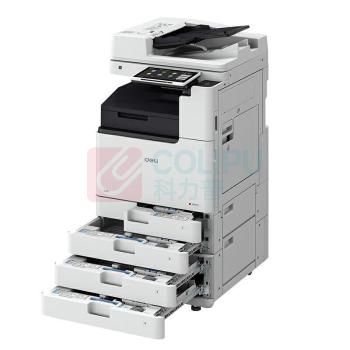 得力 deli 复合机 M351CR+AW1+AE1 A3彩色激光 四纸盒鞍式装订处器彩色