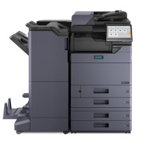 立思辰 LANXUM A3彩色复合机 GM8560cdn (黑色) 四纸盒+外置装订器(65页)+小册子装订器+连接器套装