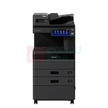 东芝 TOSHIBA TOSHIBA A3多功能彩色激光复印机 FC-4525AC双面器+第二纸盒+双面同步扫描输稿器+工作台 黑色