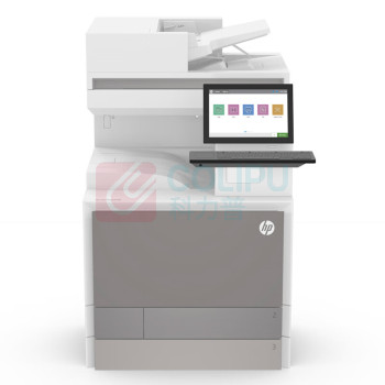 惠普 HP A3彩色数码复合机 Color LaserJet Managed Flow MFP E87760z (白色) 管理型 智能 复合机 原厂上门安装
