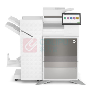 惠普 HP A3彩色中速数码复印机 HP Color LaserJet Mgd MFP E78630dn  双纸盒底座+小册子装订
