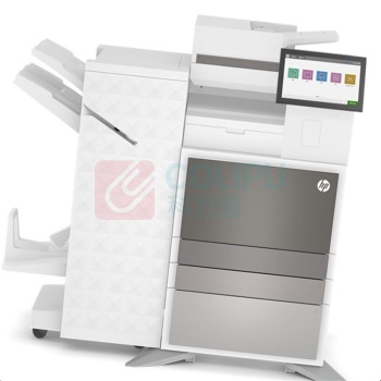 惠普 HP A3彩色中速数码复印机 HP Color LaserJet Mgd MFP E78630dn  双纸盒底座+小册子装订