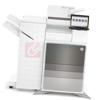 惠普 HP A3彩色中速数码复印机 HP Color LaserJet Mgd Flw MFP E87740z  双纸盒底座+小册子装订